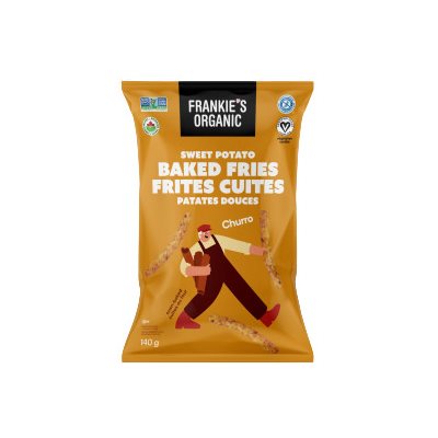 Frankie's Organic Sweet Potato Churro Snacks 113GR