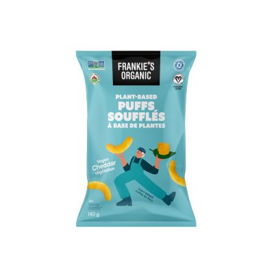 Frankie's Organic Plant Based Cheddar Puffs 113G