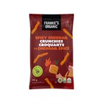 Frankie's Organic Spicy Cheddar Crunchies Made With Avocado Oil 142G
