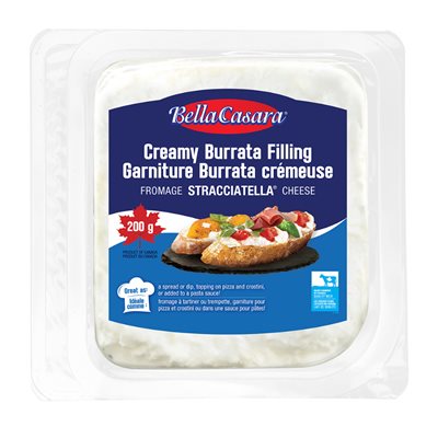Bella Casara STRACIATELLA soft creamy italian cheese 200g