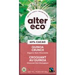 Organic Quinoa Crunch 60% Deep Dark Chocolate Bar 80G