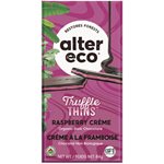 Alter Eco Barre De Chocolat Noir Bio À La Crème De Framboise Et Aux Truffes Fines 84 G