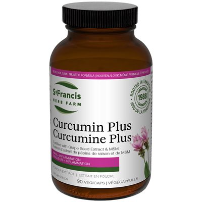 St Francis Curcumin Plus Capsules 90caps