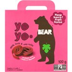 Bear Yoyos Framboise 5 Sachets x 2 Rouleaux 100 g