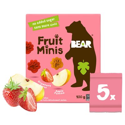 Bear Mini Duo Fraise Pomme