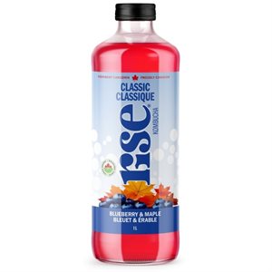 Rise Kombucha Bio Bleuets Erable 1L