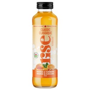 Rise Kombucha Bio Orange Et Curcuma 414ml