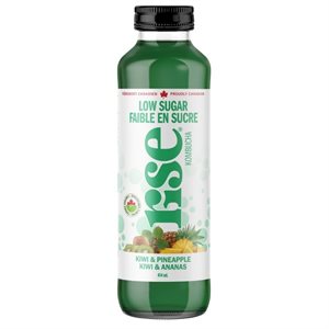 Rise Kombucha Bio Kiwi Et Ananas 414ml