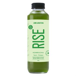 Rise Organic Lime & Matcha Kombucha 414ml 414ml