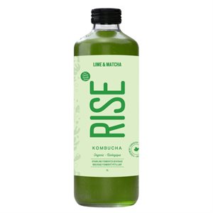 Rise Organic Lime & Matcha Kombucha 1L 1L