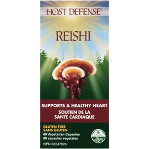 Host Defense Reishi Santé Cardiaque 60 Capsules