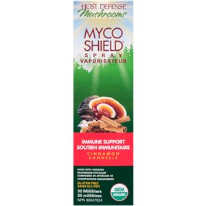 Host Defense MycoShield Spray Immune Support Cinnamon 30ml 30ml