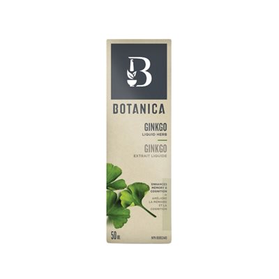 Botanica Extrait Liquide de Ginkgo Biologique 50ml