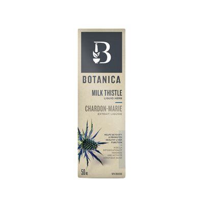 Botanica Organic Milk Thistle Liquid Herb 50ml 50ml