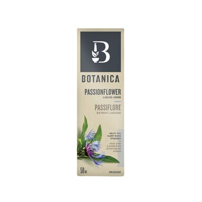 Botanica Extrait Liquide de Passiflore Biologique 50ml