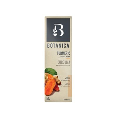 Botanica Extrait Liquide de Curcuma Biologique 50ml