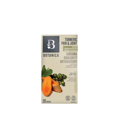 Botanica curcuma douleur et articulations capsules liquides