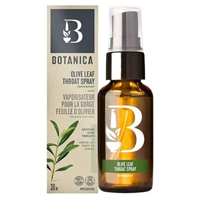 Botanica Olive Leaf Throat Spray 30ml