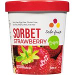 Solo Fruit Sorbet Fraise Bio 500 ml