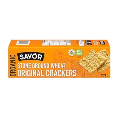 Original Organic Stone Ground Wheat Crackers 283G