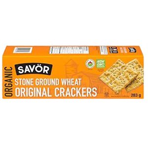 Original Organic Stone Ground Wheat Crackers 283G