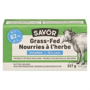 Savor New Zealand Grass-Fed Butter Unsalted 227G