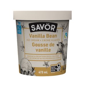 Savor Créme glacée Gousses de vanille