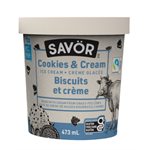 Savor Créme glacée Biscuits et créme