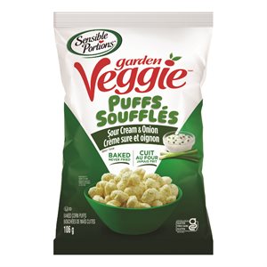 Sensible Portions Garden Veggie Soufflés Crème Sur Et Onion 106g