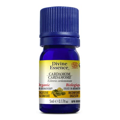 Divine Essence Cardamom Organic Essential Oil 5ml