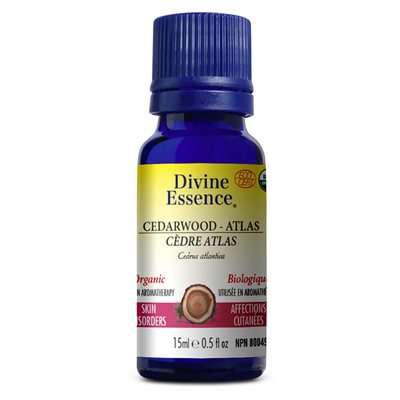 Divine Essence Huile Essentielle Cédre Atlas Biologique 15 ml Divine Essence Huile Essentielle Cédre Atlas Biologique 15 ml
