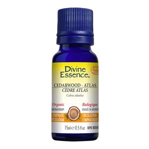 Divine Essence Essential Oil Cedarwood - Atlas Organic 15 ml 15 ml e