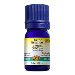 Divine Essence Curcuma (Turmeric) Huile Essentielle Biologique 5ml