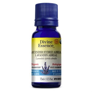Divine Essence Lavandin Abrial Huile Essentielle Biologique 15ml