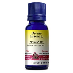 Divine Essence huile essentielle de Manuka sauvage 20% 15ml