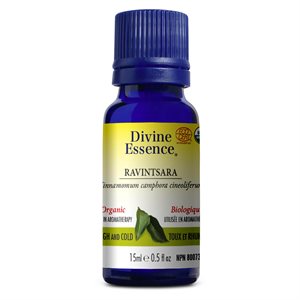 Divine Essence Ravintsara Huile Essentielle Biologique15ml
