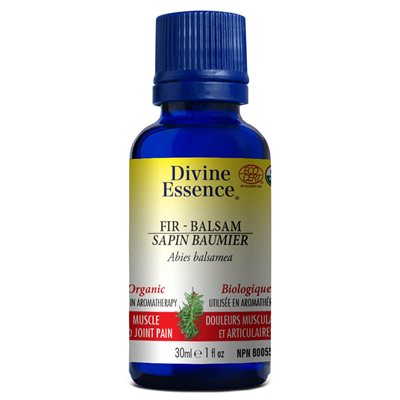Divine Essence Fir - Balsam Organic Essential Oil 30ml