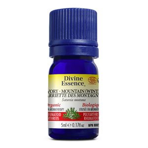 Divine Essence Sarriette des Montagnes Huile Essentielle Biologique 5ml