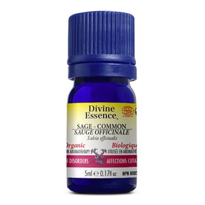 Divine Essence Sauge Officinale Biologique 15ml