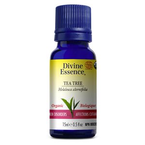 Divine Essence Tea Tree Organic Essence Oil 15ml
