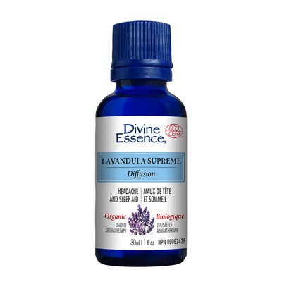 The Lavandula Supreme essential oils 