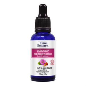 Divine Essence Rose Musquée Huile de Beauté Biologique 30ml