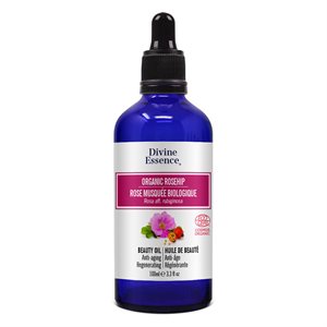 Divine Essence Rose Musquée Huile de Beauté Biologique 100ml
