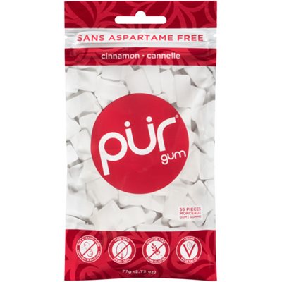 Pur Gum Cinnamon 55 Pieces 77g