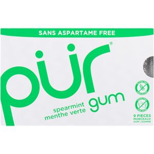 Pur Gum Spearmint 9 Pieces 9un