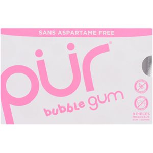 Pur Gum Bubblegum 9 Pieces 9un