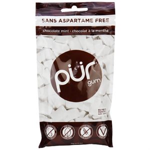 Pur Gum Chocolate Mint 55 Pieces 77g