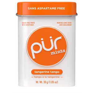 Pur Tangerine Tango Mints 30g