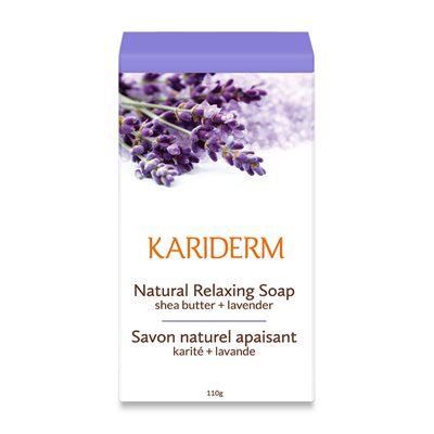 Kariderm Natural Relaxing Soap - Lavender