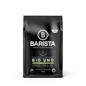 Barista Bio Uno Organic espresso Mellow ground 340G